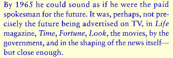 paid spokesman for the future