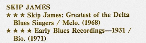 Greil Marcus - Skip James