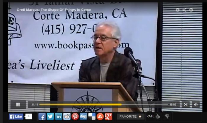 Greil Marcus, The Shape of Things to Come 