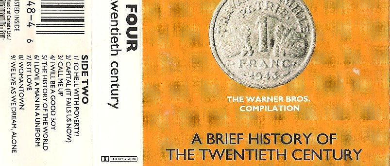 Gang of Four, 'A Brief History of the Twentieth Century' (07/90